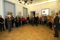 Wystawa  Salon jesienny  w Pałacu Zamojskich, Koło Plener OW SARP, 2017 r.